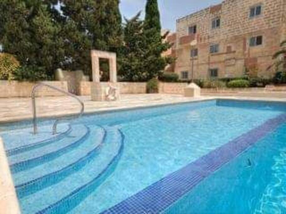 Private Room In A Modern Apartment With Pool And Sea View St. Paul's Bay Exteriér fotografie